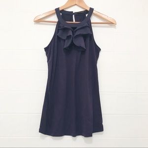 The Limited Sleeveless Ruffle Tank